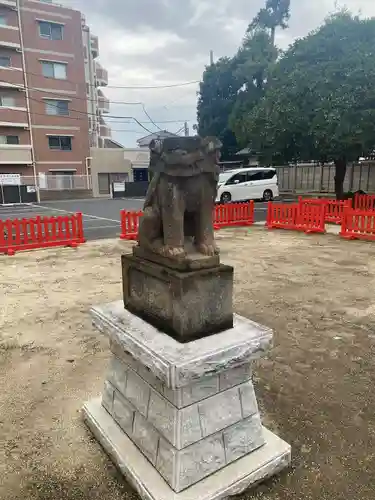 高靇神社の狛犬