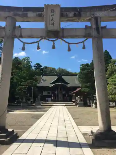 總社大神宮の鳥居