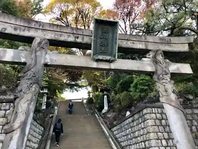 品川神社の鳥居