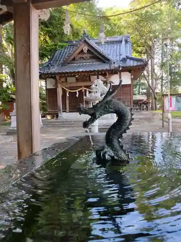 桑原神社の手水舎