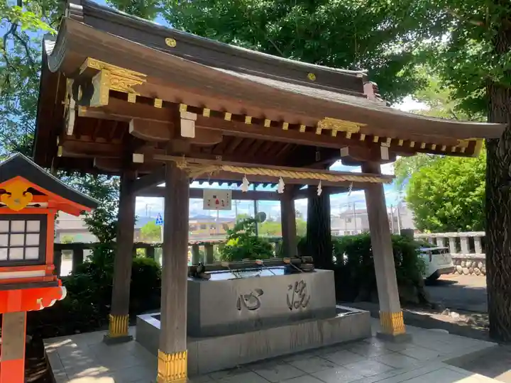 鈴鹿明神社の手水舎