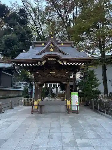 大國魂神社の手水