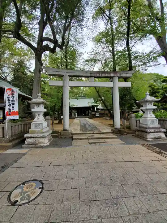 野木神社の鳥居