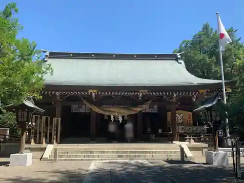 菊池神社の本殿