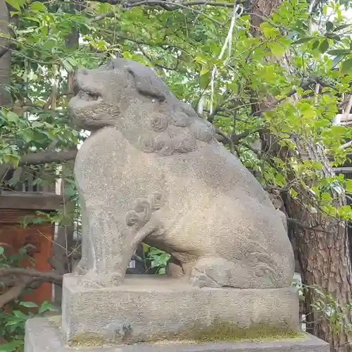 御田八幡神社の狛犬