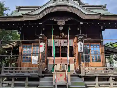 産土神社の本殿・本堂