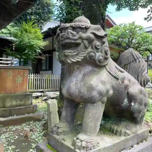 西向天神社の狛犬