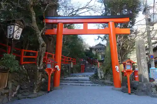 貴船神社の鳥居