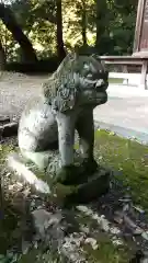 根渡神社の狛犬