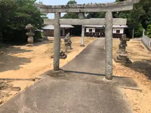 布勢神社の鳥居