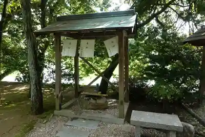 釣殿神社の手水舎