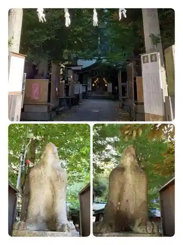 稲荷鬼王神社の狛犬