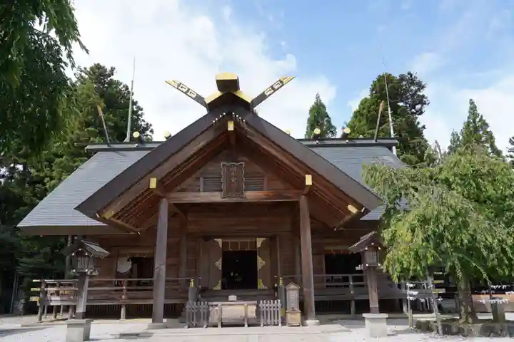 開成山大神宮の本殿・本堂
