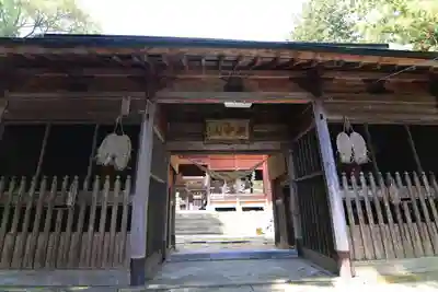 田村神社の山門・神門