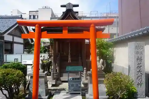 柴田神社の鳥居