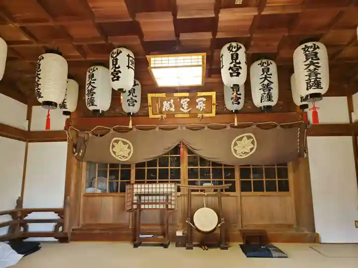 妙見社の本殿・本堂