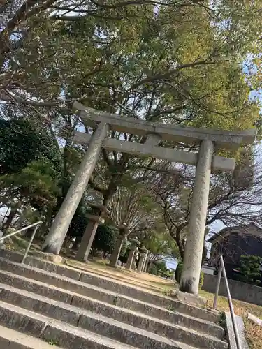 梶返天満宮の鳥居