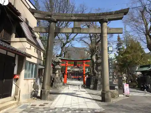 深志神社の鳥居