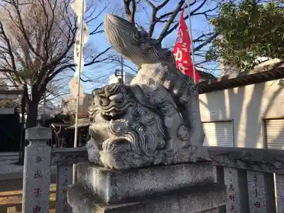 大鳥神社の狛犬