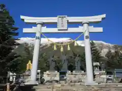 御嶽神社  遥拝所の鳥居