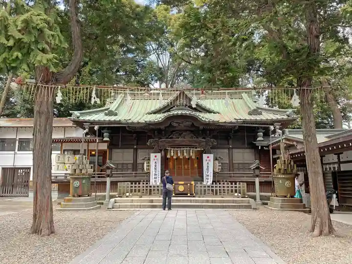 調神社の本殿・本堂