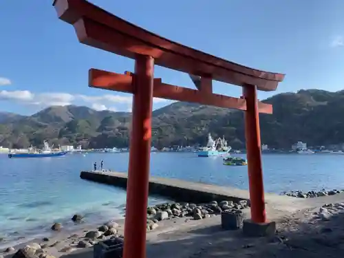 諸口神社の鳥居