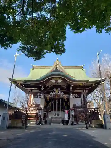 諏訪神社の本殿・本堂