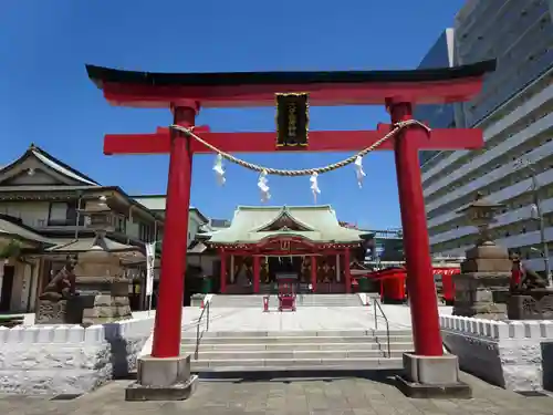 東京羽田 穴守稲荷神社の鳥居