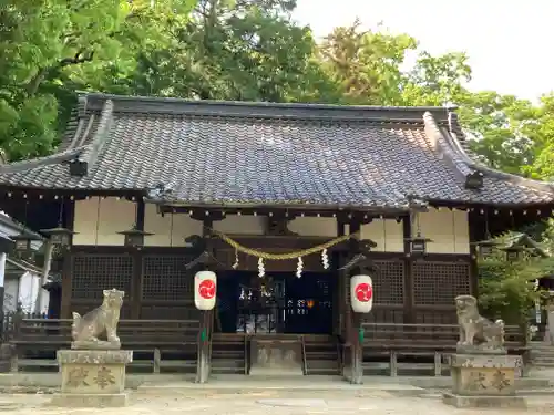 六甲八幡神社の本殿・本堂