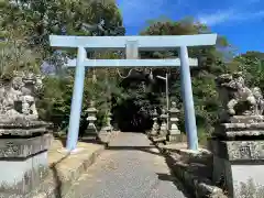 長瀬神社の鳥居