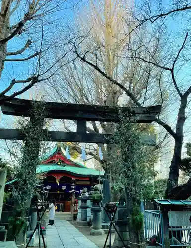 秋葉神社の鳥居