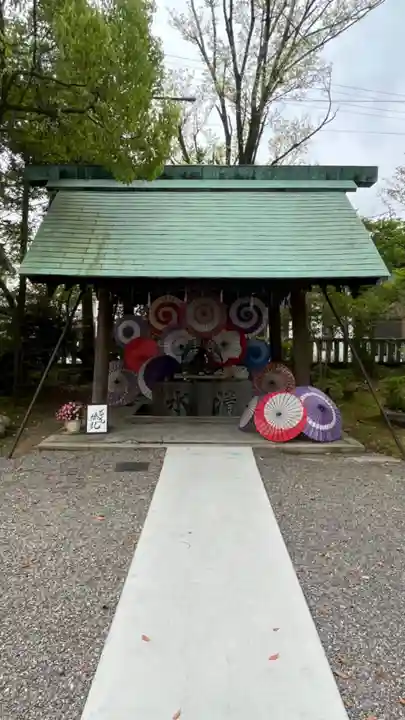 若宮神明社の手水舎