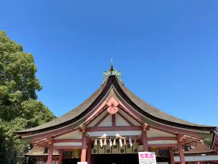 津島神社の本殿・本堂