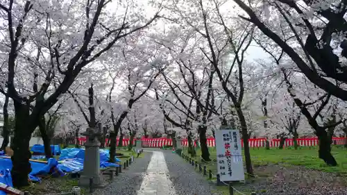 平野神社の庭園