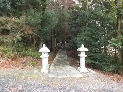 五百井神社の自然