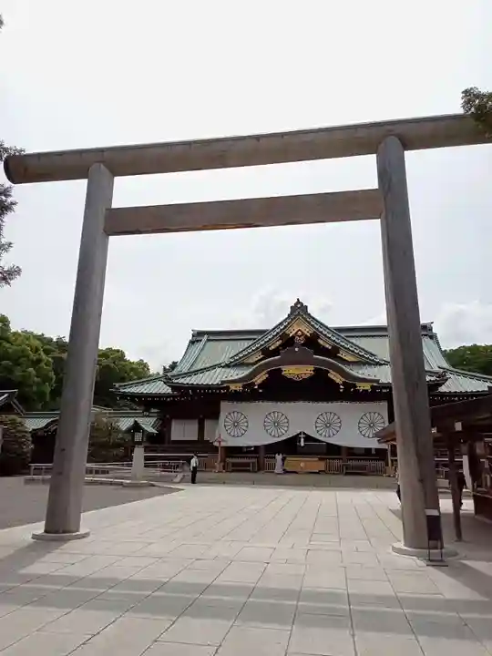靖國神社の鳥居