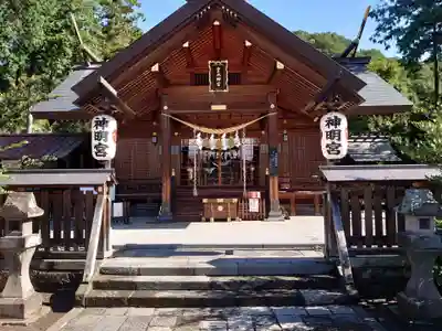 大間々神明宮の本殿・本堂