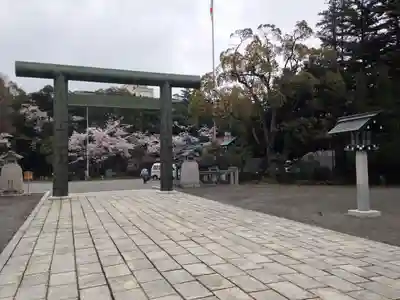 石川護國神社の鳥居