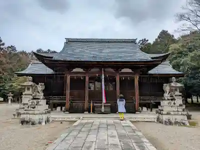 五箇神社の本殿・本堂