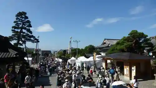 善光寺の景色