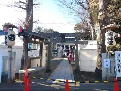 森野住吉神社の鳥居