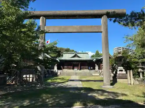 濃飛護國神社の鳥居