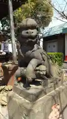 七社神社の狛犬