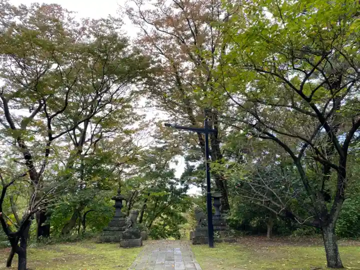古四王神社の周辺