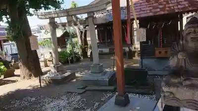 千住神社の鳥居