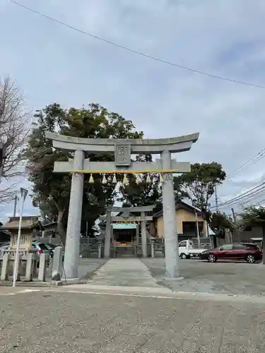 波折神社の鳥居