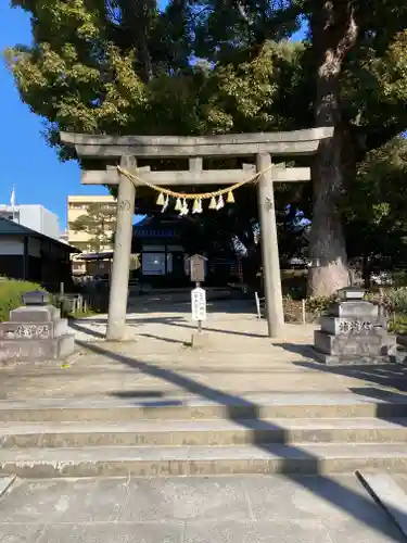 蒲田神社の鳥居