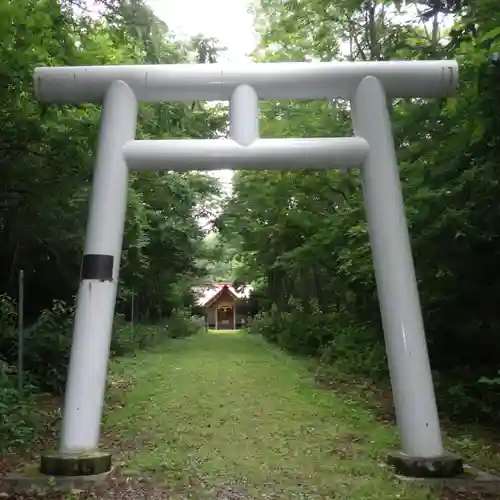 上芭露神社の鳥居