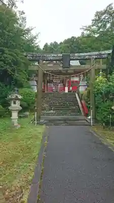 飯野川亀ヶ森八幡神社の鳥居