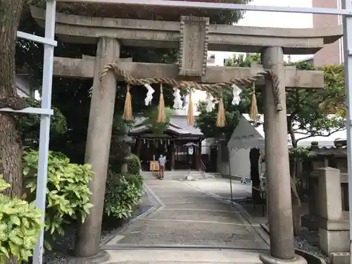 サムハラ神社の鳥居